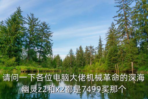 請問一下各位電腦大佬機(jī)械革命的深海幽靈z2和x2都是7499買那個(gè)