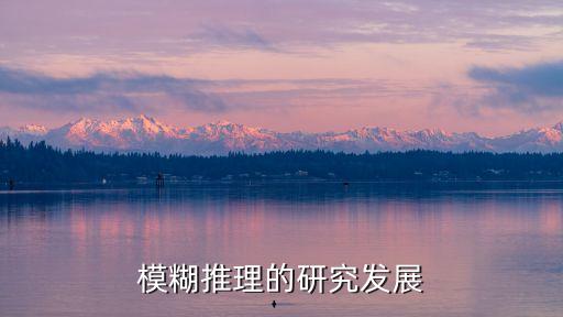 模糊推理的研究發(fā)展