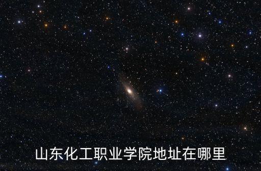 山東化工職業(yè)學(xué)院地址在哪里