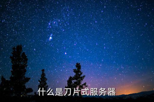 刀片式服務(wù)器，什么是刀片式服務(wù)器