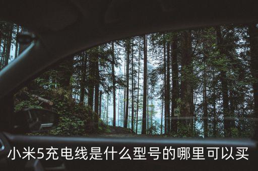 小米充電線，小米5充電線是什么型號的哪里可以買