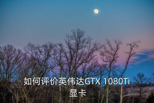 如何評價英偉達GTX 1080Ti 顯卡