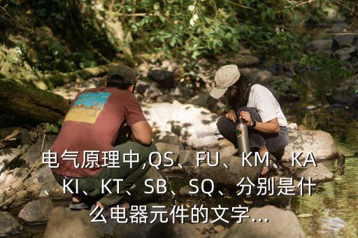 電氣原理中,QS、FU、KM、KA、KI、KT、SB、SQ、分別是什么電器元件的文字...