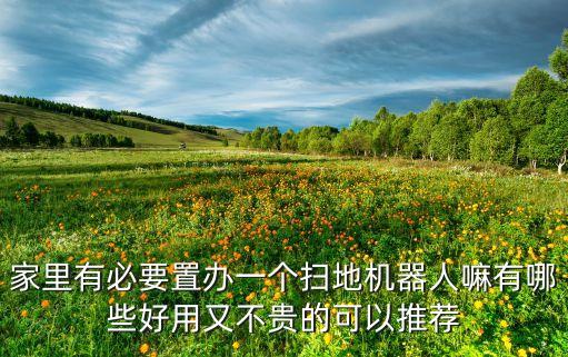 掃地機器人 家,哪個牌子的掃地機器人比較好?