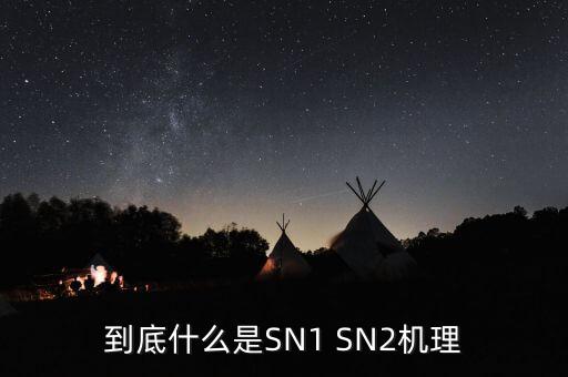 到底什么是SN1 SN2機理
