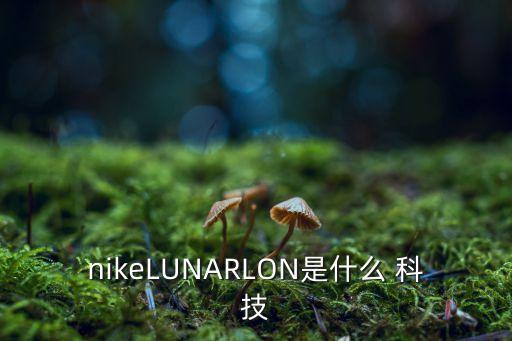 nikeLUNARLON是什么 科技