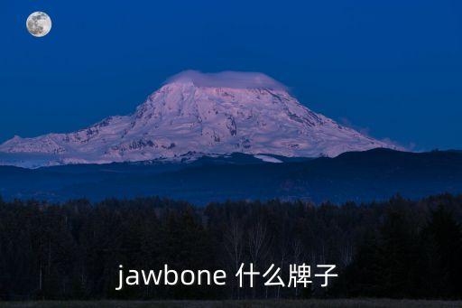 jawbone 什么牌子