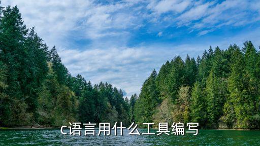 c語言程序軟件，c語言用什么工具編寫