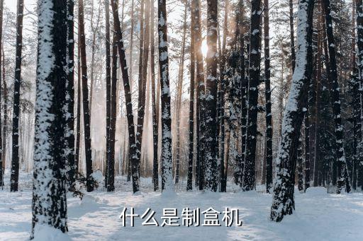 什么是制盒機(jī)