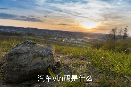 汽車Vln碼是什么