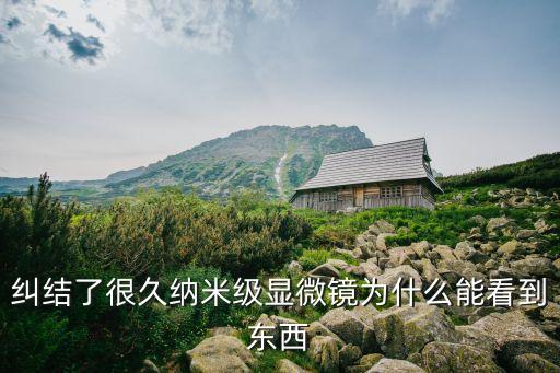糾結(jié)了很久納米級(jí)顯微鏡為什么能看到東西