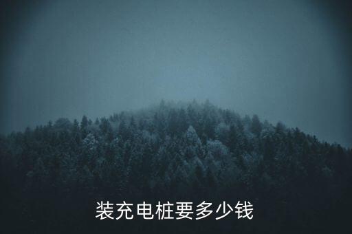 充電樁費(fèi)用，聚電壁式直流電動(dòng)汽車充電樁多少錢