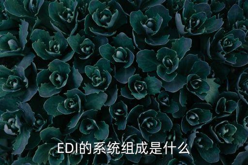 EDI的系統(tǒng)組成是什么