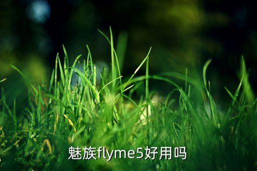 魅族flyme5好用嗎