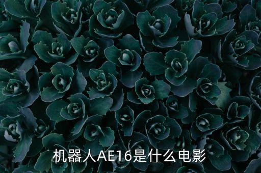 機(jī)器人AE16是什么電影