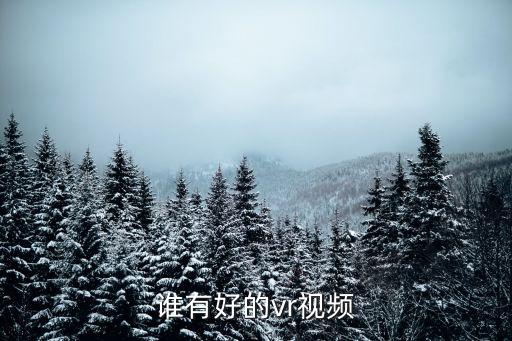 視頻vr，誰有好的vr視頻