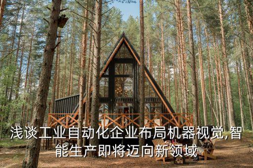 淺談工業(yè)自動化企業(yè)布局機(jī)器視覺,智能生產(chǎn)即將邁向新領(lǐng)域