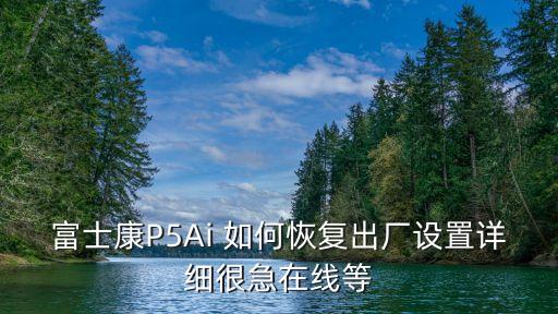 富士康P5Ai 如何恢復出廠設置詳細很急在線等