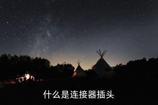 連接器，什么是連接器插頭