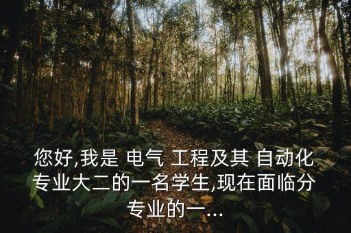電氣工程及自動(dòng)化下分專業(yè)