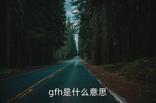 gfh是什么意思