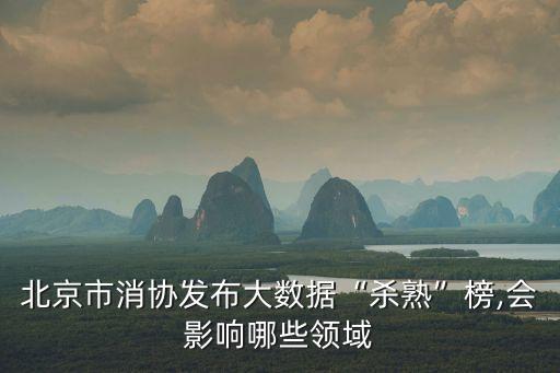 北京市消協(xié)發(fā)布大數(shù)據(jù)“殺熟”榜,會影響哪些領(lǐng)域