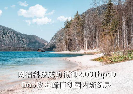 網(wǎng)宿科技成功抵御2.09TbpsDDoS攻擊峰值創(chuàng)國內(nèi)新紀(jì)錄