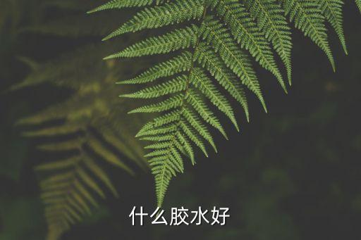 什么膠水好