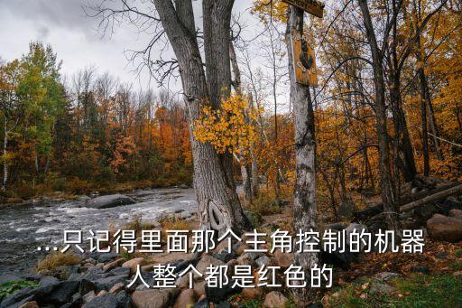 ...只記得里面那個(gè)主角控制的機(jī)器人整個(gè)都是紅色的