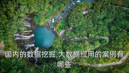 國內的數(shù)據(jù)挖掘,大數(shù)據(jù)應用的案例有哪些