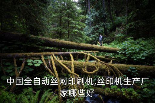 中國全自動絲網(wǎng)印刷機,絲印機生產(chǎn)廠家哪些好