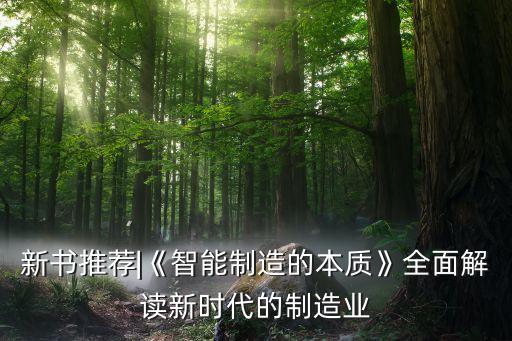 新書(shū)推薦|《智能制造的本質(zhì)》全面解讀新時(shí)代的制造業(yè)