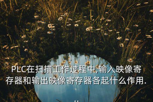 PLC在掃描工作過程中,輸入映像寄存器和輸出映像寄存器各起什么作用...