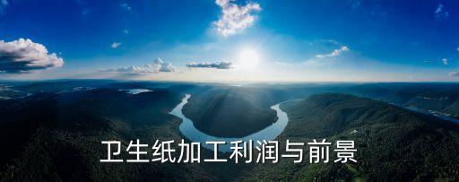 衛(wèi)生紙加工利潤與前景