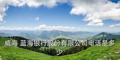 藍(lán)海銀行,海銀行貸款靠譜嗎?靠譜!