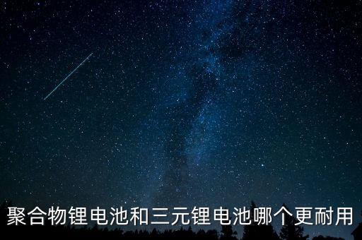 聚合物鋰電池和三元鋰電池哪個(gè)更耐用