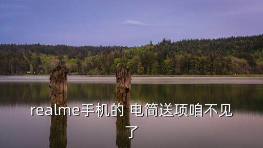 realme手機(jī)的 電簡送項(xiàng)咱不見了