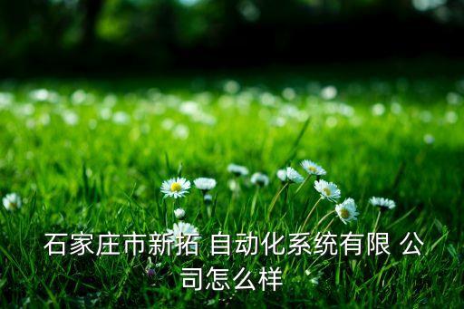 石家莊關(guān)于自動(dòng)化公司