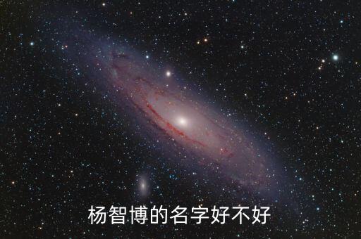 楊智博的名字好不好