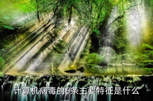 計(jì)算機(jī)病毒的特征，計(jì)算機(jī)病毒的6條主要特征是什么