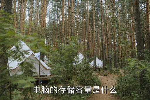 電腦的存儲容量是什么