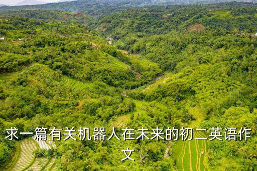 求一篇有關機器人在未來的初二英語作文