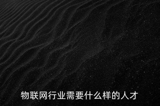 物聯(lián)網(wǎng)行業(yè)需要什么樣的人才