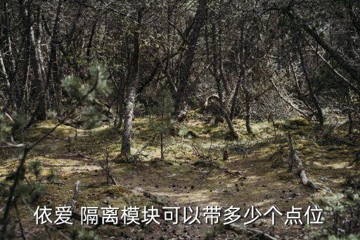 依愛 隔離模塊可以帶多少個點位
