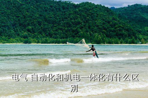  電氣 自動化和機電一體化有什么區(qū)別