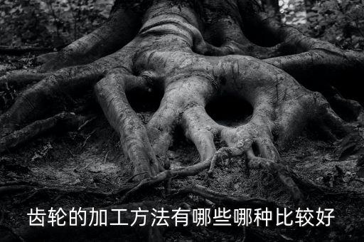 齒輪加工，齒輪的加工方法與如何制造
