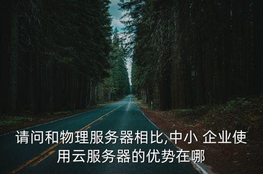 請問和物理服務(wù)器相比,中小 企業(yè)使用云服務(wù)器的優(yōu)勢在哪