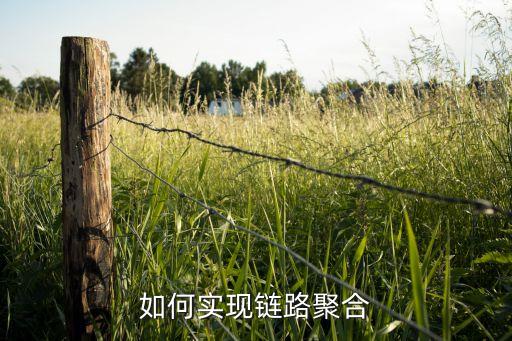 如何實(shí)現(xiàn)鏈路聚合