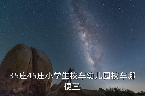 35座45座小學(xué)生校車幼兒園校車哪便宜