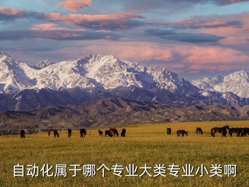 專業(yè)自動化測試是什么類,自動化專業(yè)有哪些?一文看懂